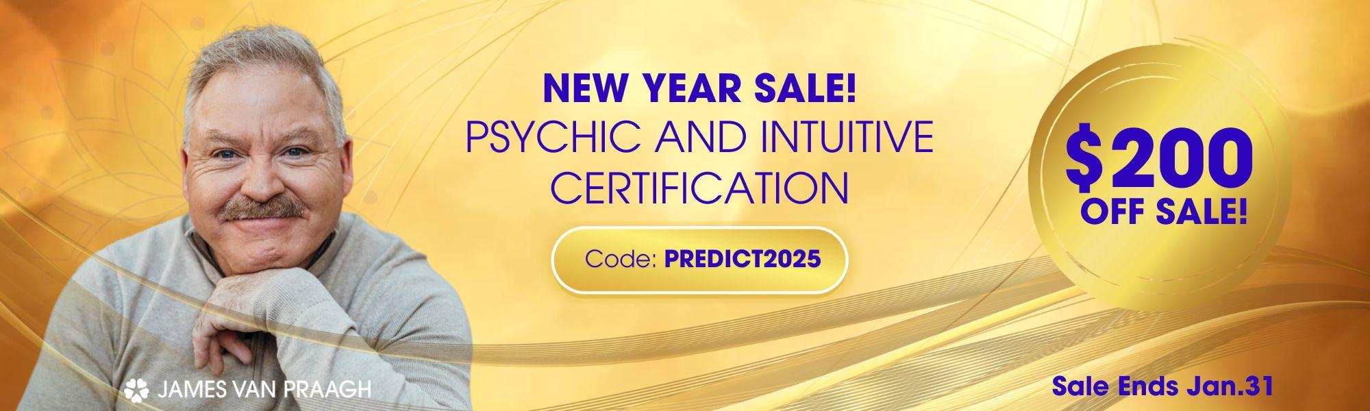 Psychic & Intuitive Certification Sale